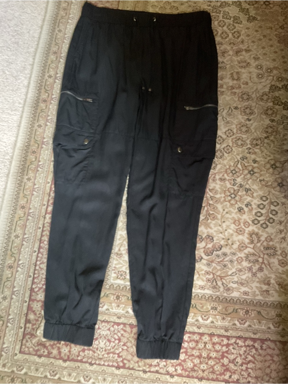 Banana Republic Black Elastic Waist Pants